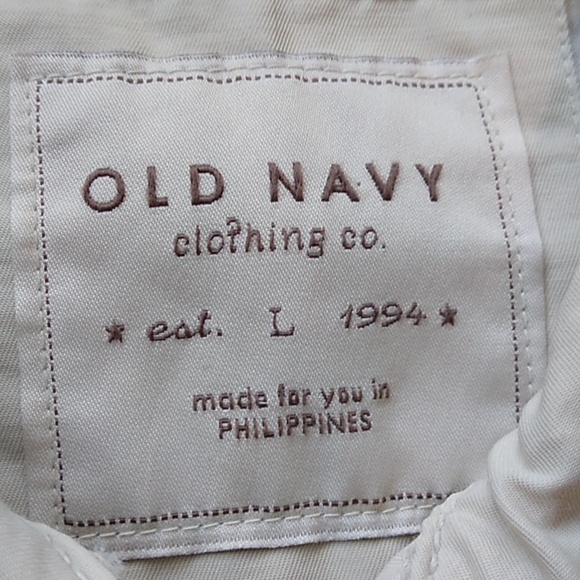 BLACK Old Navy Zip Swing Jacket size L - Picture 3 of 16